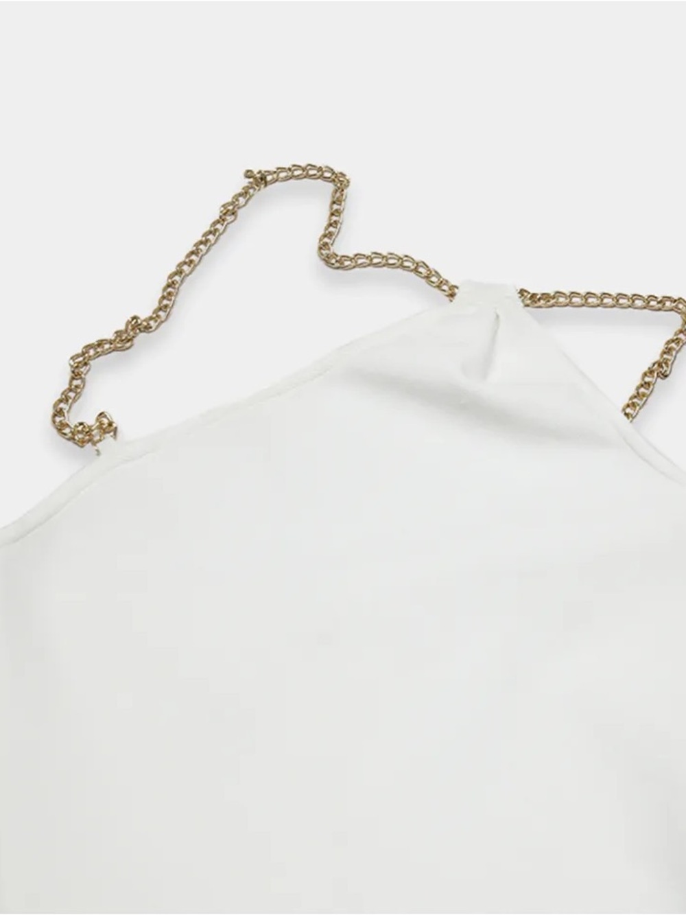 Heart Hips White Satin-Look Blouse with Red Heart Logo
